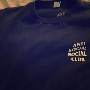 Anti social club tee